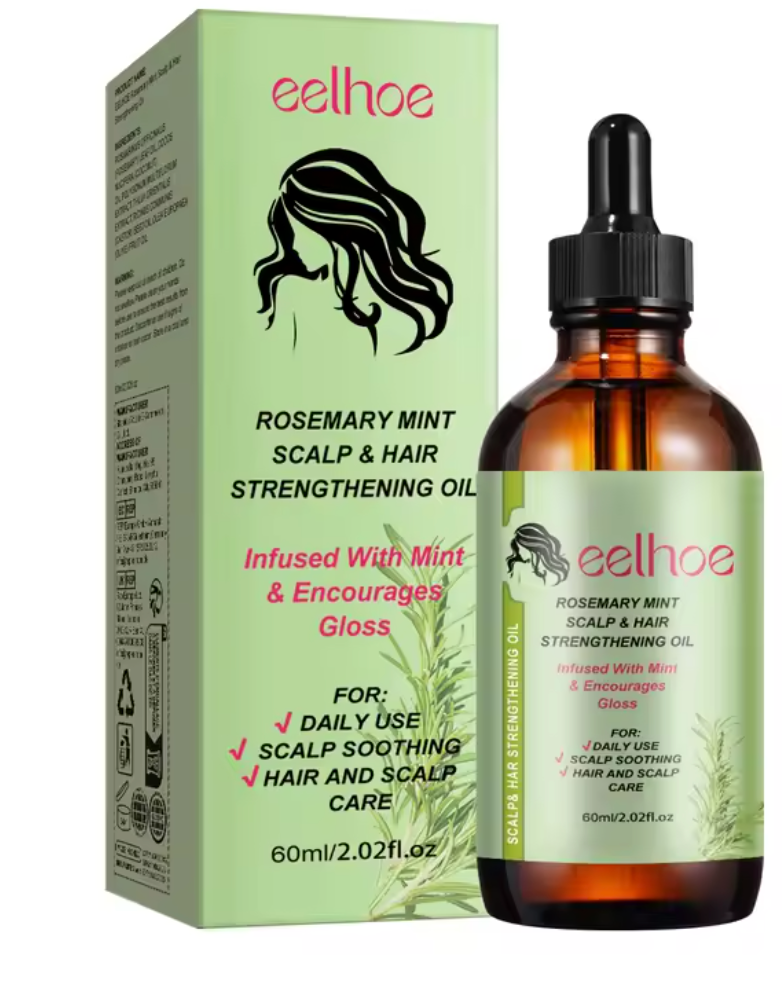 Aceite capilar de romero y menta