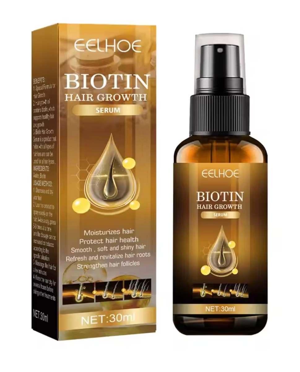 Spray capilar con biotina