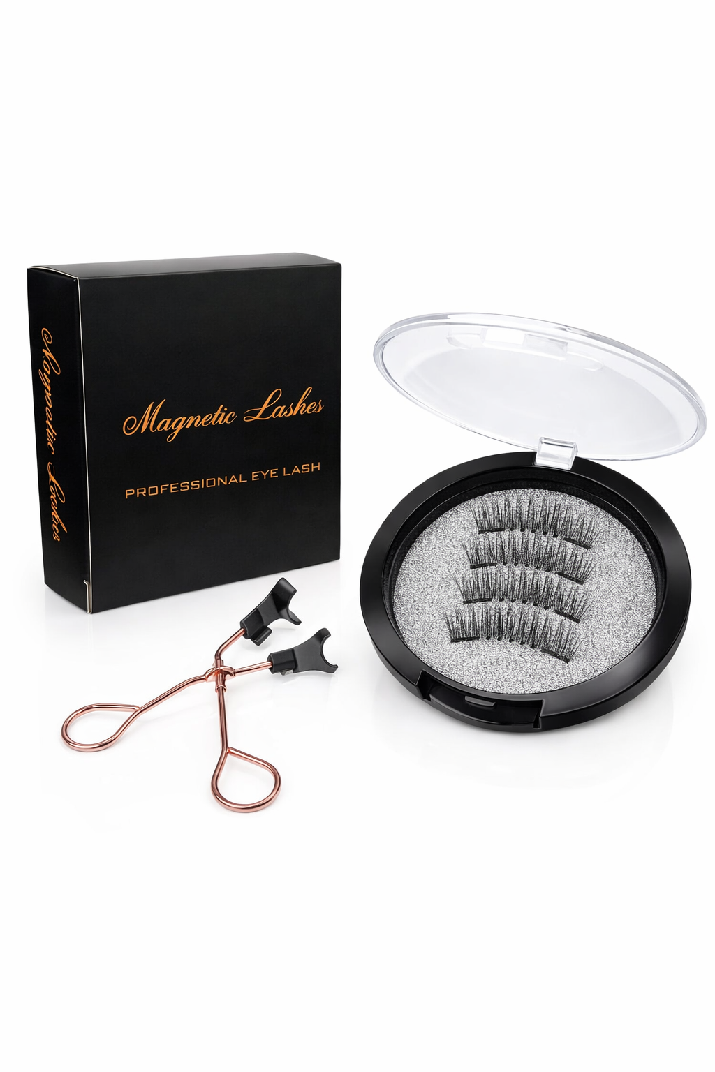 Pestañas magnéticas con aplicador