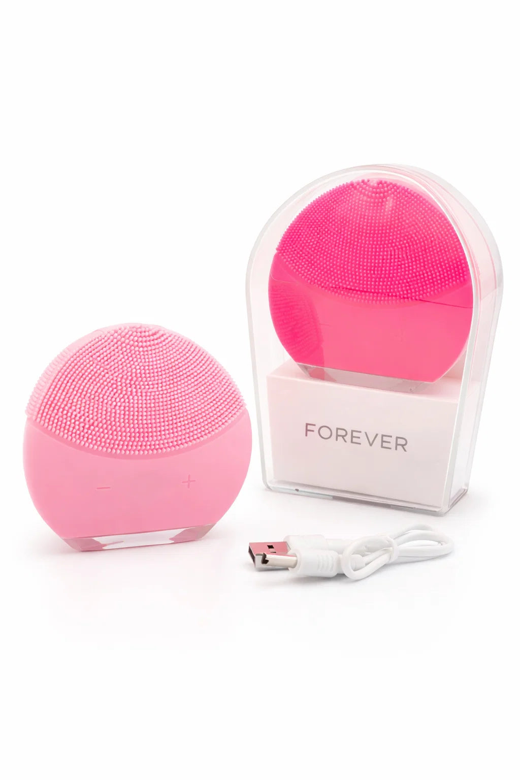 Cepillo limpiador facial eléctrico