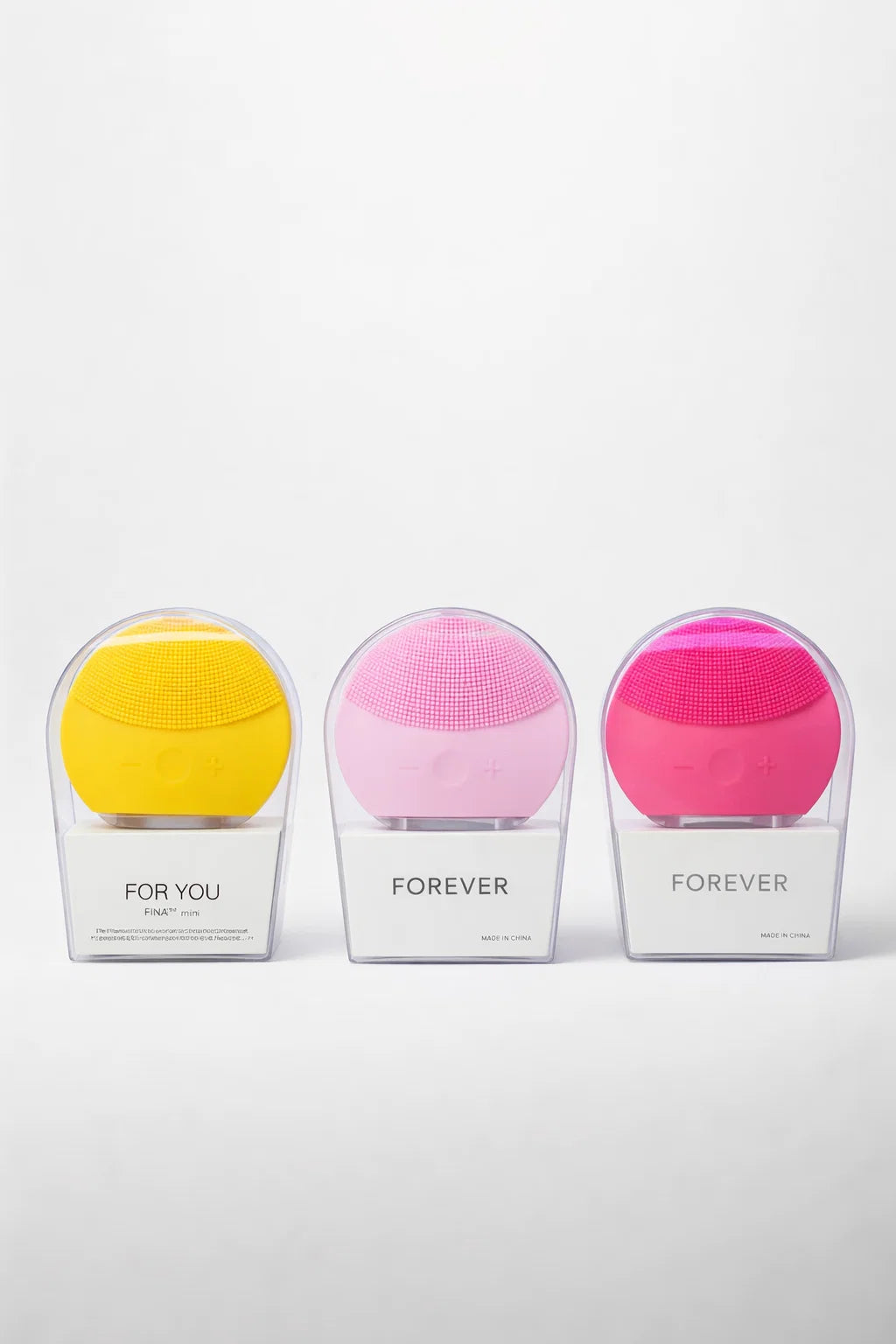 Cepillo limpiador facial eléctrico